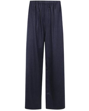 Sofie D'Hoore Broeken ,Blauw ,Wol Preston Drawstring Pant