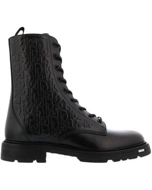 Dior Lace-Up Boots - Noir