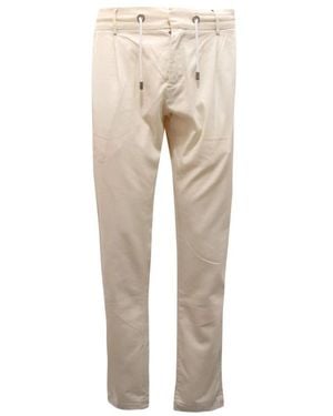 Dolce & Gabbana Slim-Fit Trousers - Natural