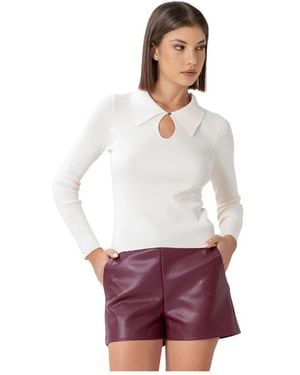 Kocca Round-Neck Knitwear - White