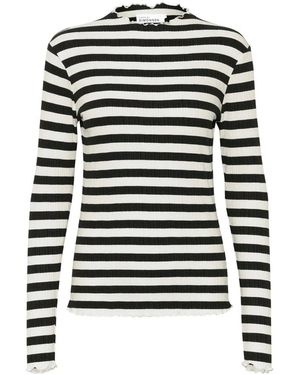 Karen By Simonsen Long Sleeve T-Shirts - Black