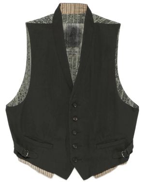 Ziggy Chen Suit Vests - Negro