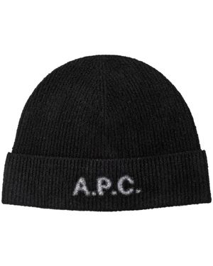 A.P.C. Beanies - Negro