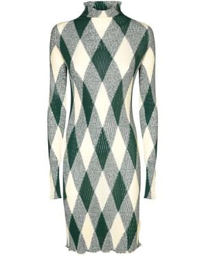 Burberry Knitted Dresses - Green