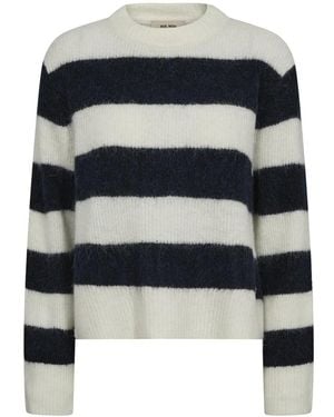 Mos Mosh Round-Neck Knitwear - Azul