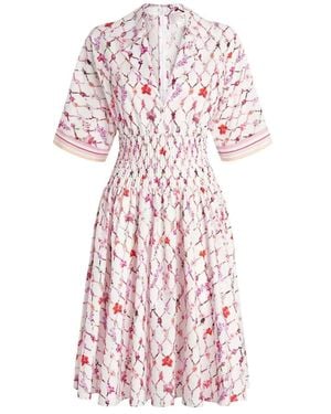 Genny Shirt Dresses - Pink