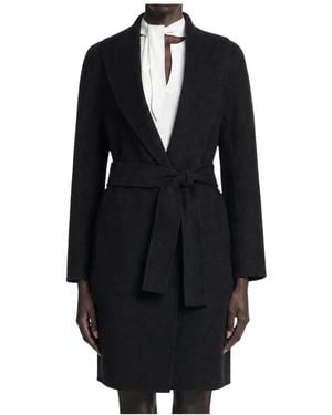 Max Mara Belted Coats - Zwart