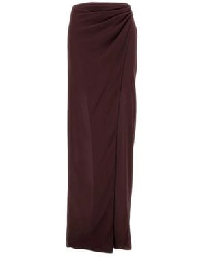 ANDAMANE Maxi Skirts - Purple