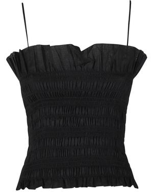 ANDAMANE Sleeveless Tops - Black