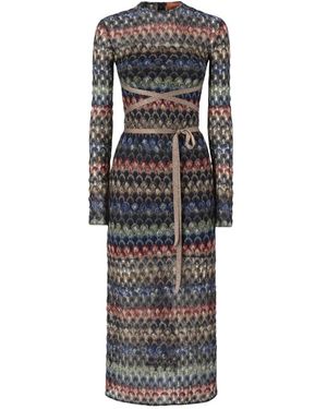 Missoni Smspv Jurk - Grijs