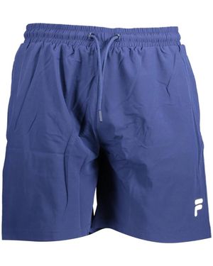 Fila Blaue Herren Badehose Mit Taschen