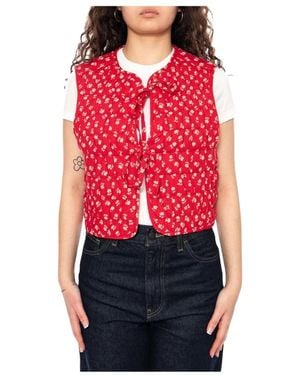 Levi's Jassen ,Rood ,Katoen Rue Liner Vest