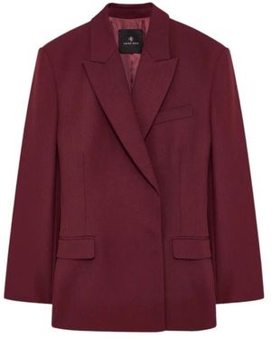 Anine Bing Jassen ,Rood ,Aretha Blazer - Paars