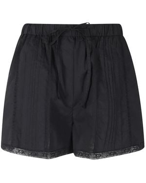 Isabelle Blanche Short Shorts - Black