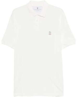 Brunello Cucinelli Polo Shirts - Blanco