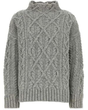 Jil Sander Turtlenecks - Grey
