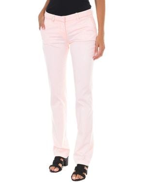 Met Slim-Fit Trousers - Rosa