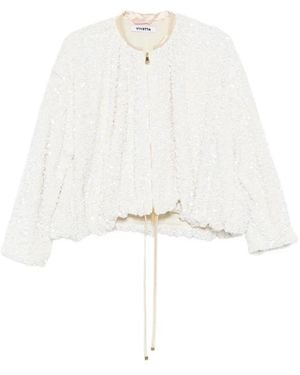 Vivetta Bomber Jackets - White