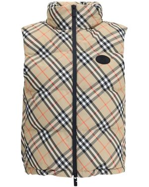 Burberry Vests - Metallic