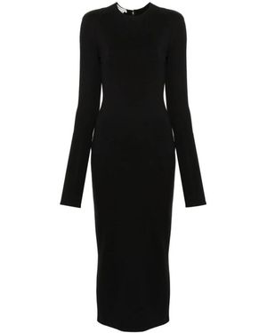 ALESSANDRO VIGILANTE Midi Dresses - Black