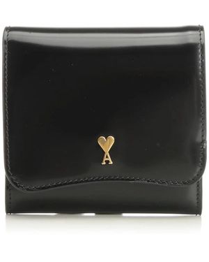 Ami Paris Wallets & Cardholders - Negro