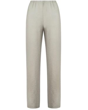 Soallure Straight Trousers - Gris