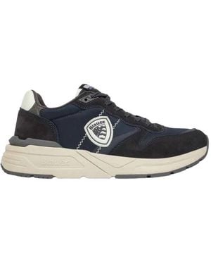 Blauer Sneakers - Blau