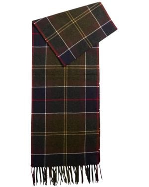 Barbour Galingale Tartan Schal - Schwarz