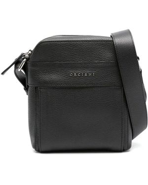 Orciani Mini Messenger Tasche - Schwarz
