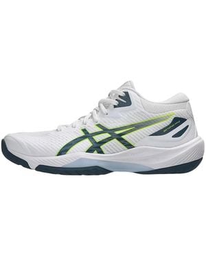 Asics Fitness ,Wit ,Sport Schoenen - Blauw