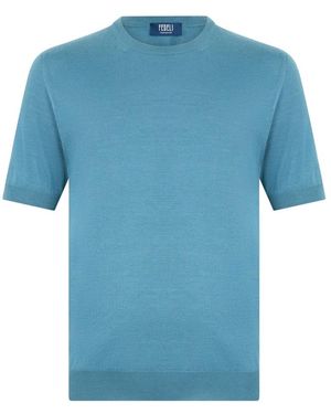 Fedeli Cashmere Knitwear - Blue