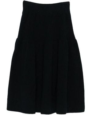 Dries Van Noten Midi Skirts - Black