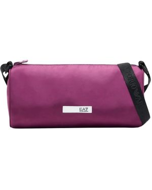 EA7 Tassen ,Paars ,Polyester Crossbodytas