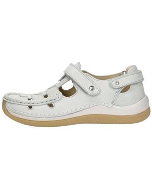 Wolky Flat Sandals - Blanc
