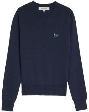Maison Kitsuné Sweatshirts - Blue