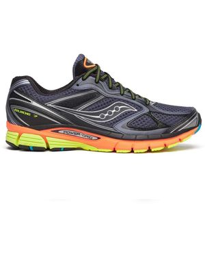 Saucony Stabilität Laufschuh Grau/Multi - Blau