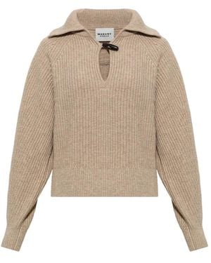 Isabel Marant Round-Neck Knitwear - Neutro