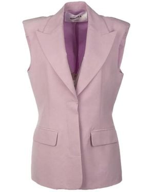 OMBRA MILANO Vests - Purple