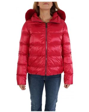 Colmar Jassen ,Rood ,Leer Down Jacket