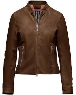 Bomboogie Leather Jackets - Marrón