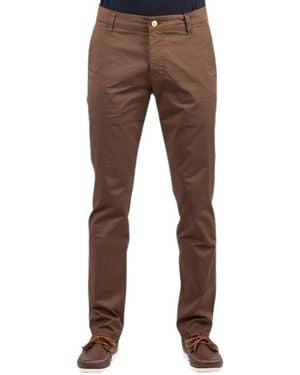 Jeckerson Jack Chino Slim Broek - Bruin