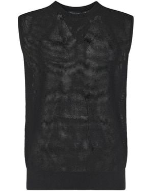 Y-3 Sleeveless Knitwear - Black
