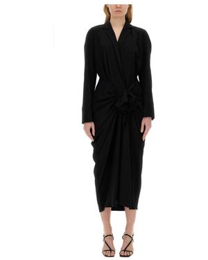 Dries Van Noten Midi Dresses - Black