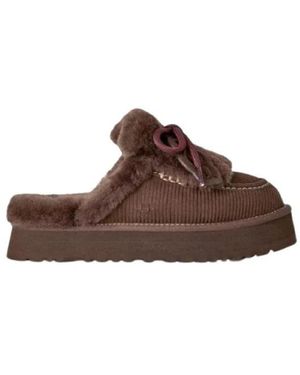 UGG Disquette Heritage Slipper - Bruin