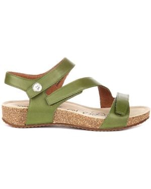 Josef Seibel Flat Sandals - Green
