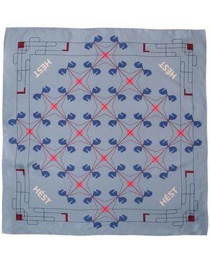 Hèst Silky Scarves - Blau