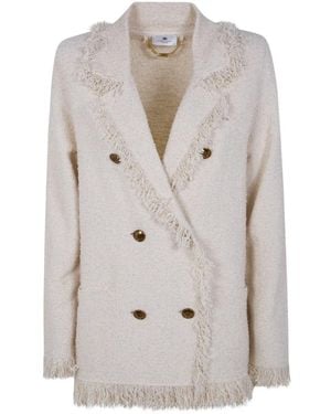 Elisabetta Franchi Blazers - Grey