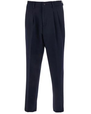 Low Brand Slim-Fit Trousers - Blauw