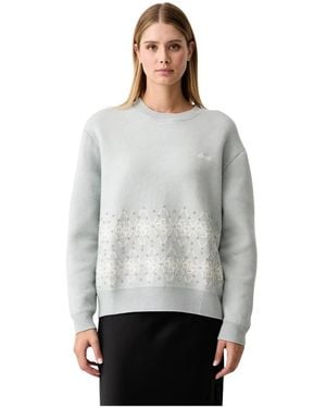 Guess Truien & Vesten ,Blauw ,Polyester Lily Pullover - Grijs