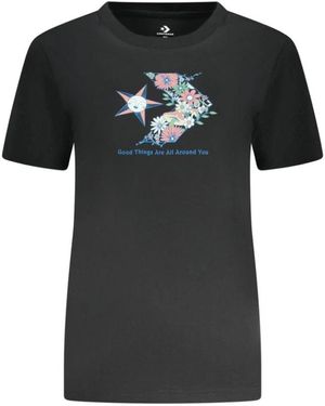 Converse T-Shirts - Zwart